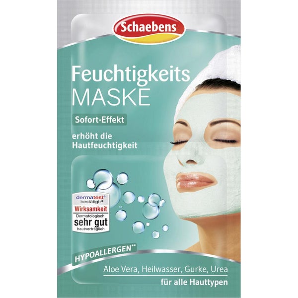 Schaebens Moisturizing mask 10 ml 2x 5 ml: for 2 applications – GlowNShine  LB