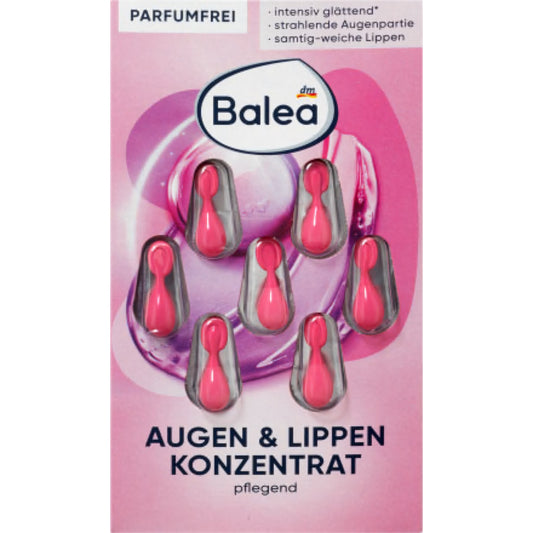 Balea Concentrate eyes and lips, 7 pcs