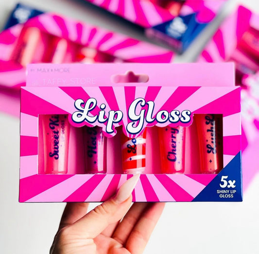 Lip Gloss By MAX & MORE 5 x 10 ml