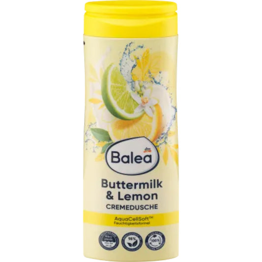 Balea Buttermilk & Lemon Cream Shower, 300 ml