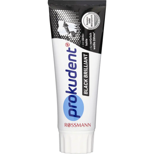 procudent Black Brilliant Toothpaste with fluoride 75 ml