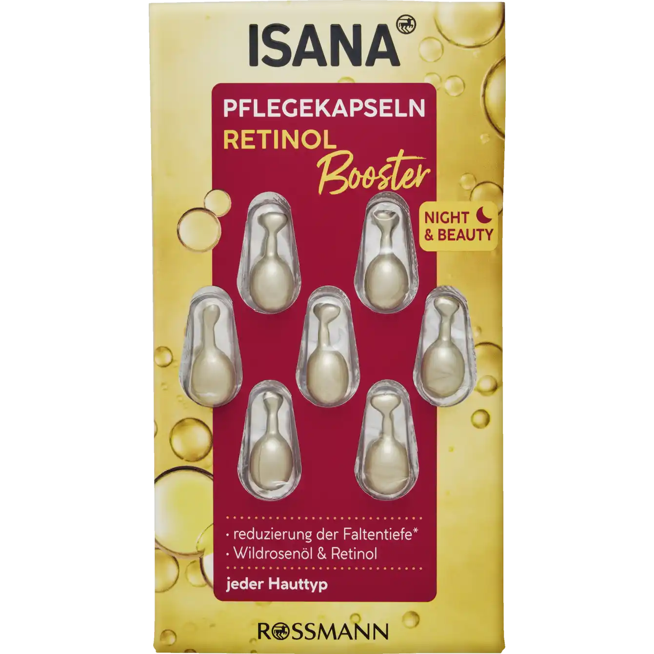 ISANA Care capsules Retinol Booster, 7 pieces