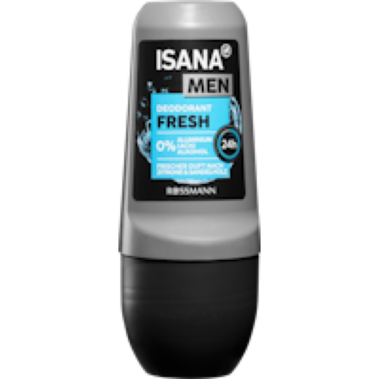 ISANA MEN Deodorant Roll-On Fresh 50 ml