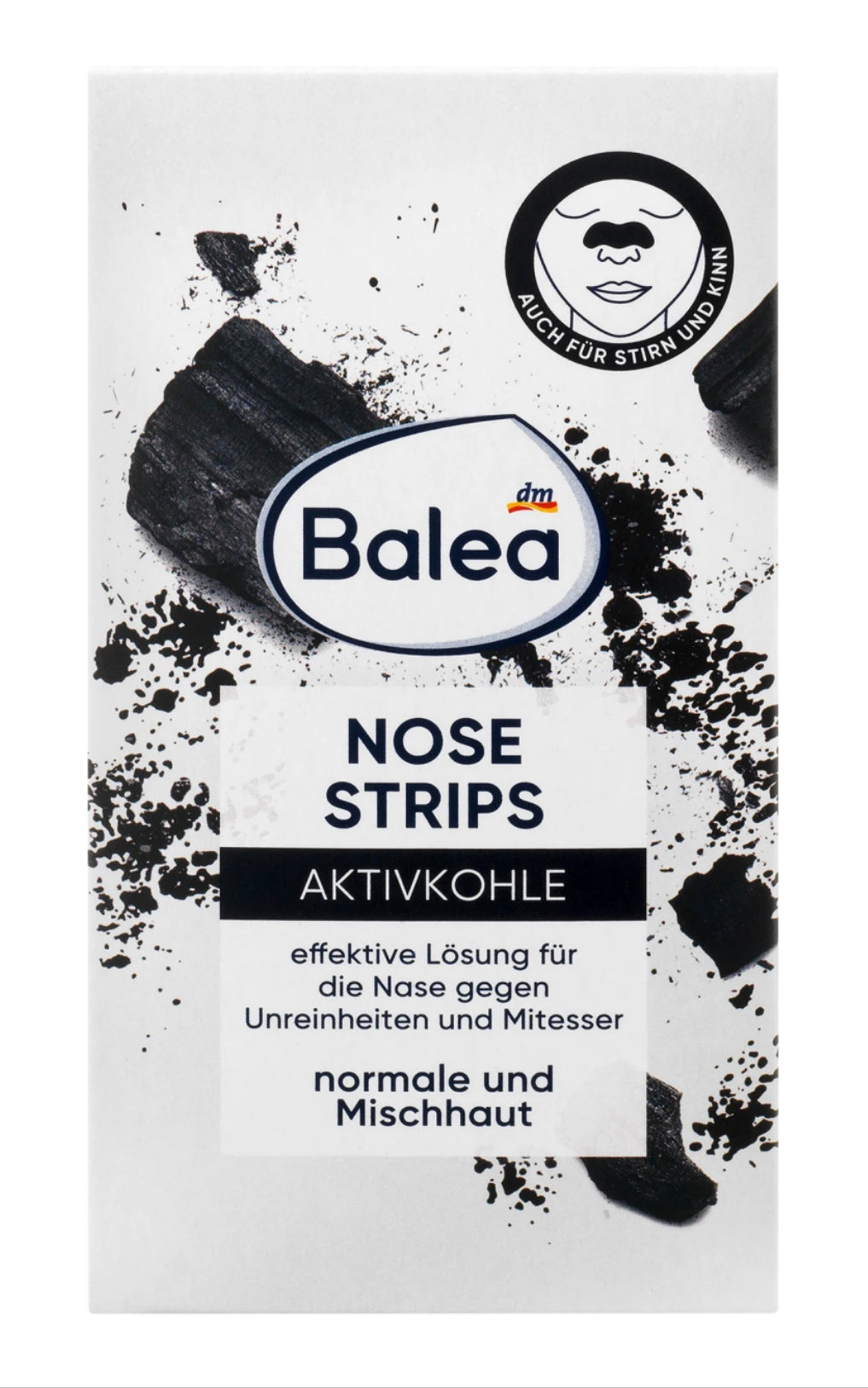  Balea Nose strips with activated carbon, 3 pcs