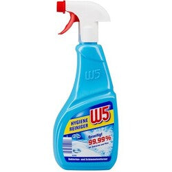 W5 Chlorine Hygiene Spray, Chlorine Cleaner 750 ml