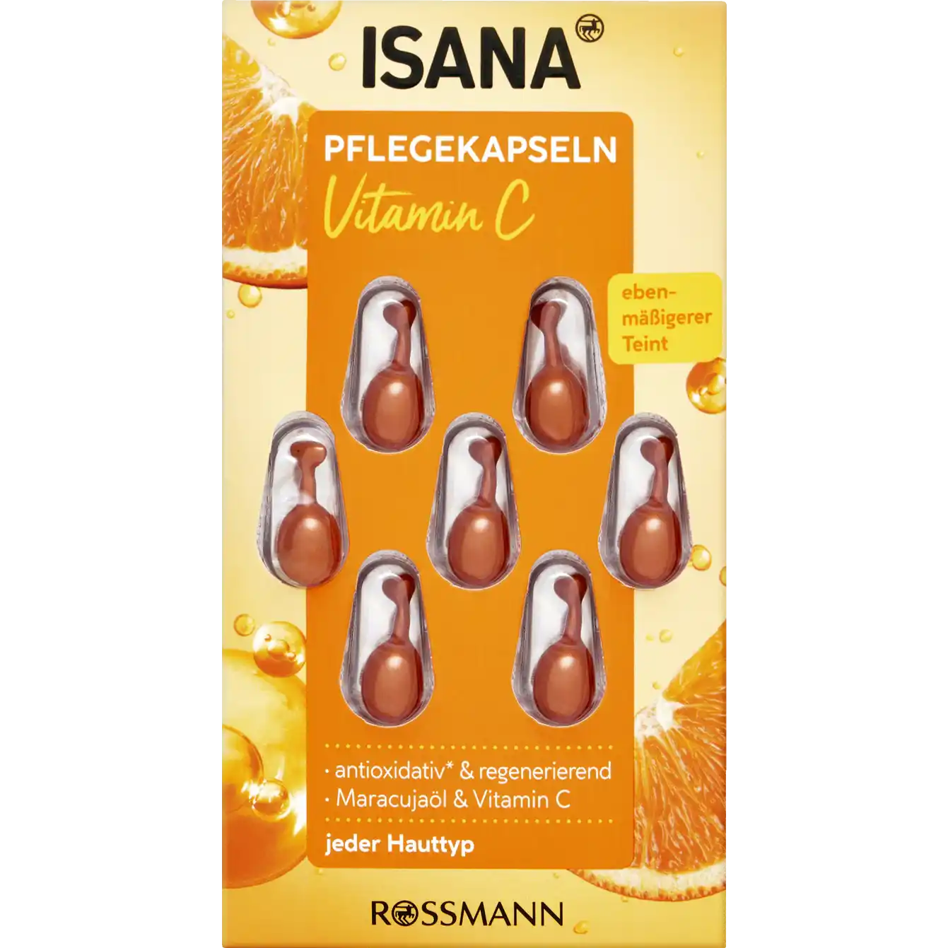 ISANA Vitamin C care capsules, 7 pieces