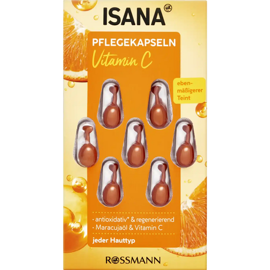 ISANA Vitamin C care capsules, 7 pieces