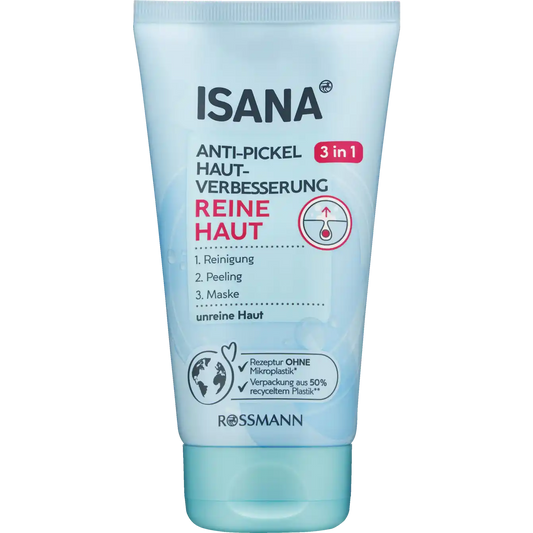 ISANA pure skin 3in1 anti-pimple skin improvement 150 ml