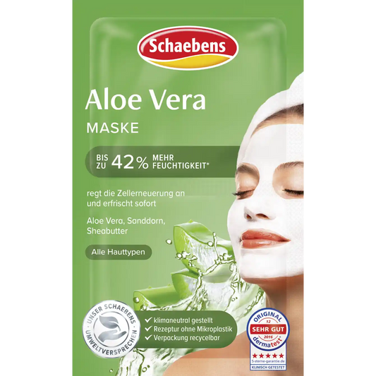 Schaebens Aloe Vera mask 10 ml (2 x 5 ml)