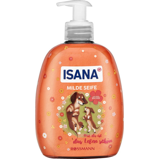 ISANA Mild Soap With you life is beautiful dispenser 500 ml