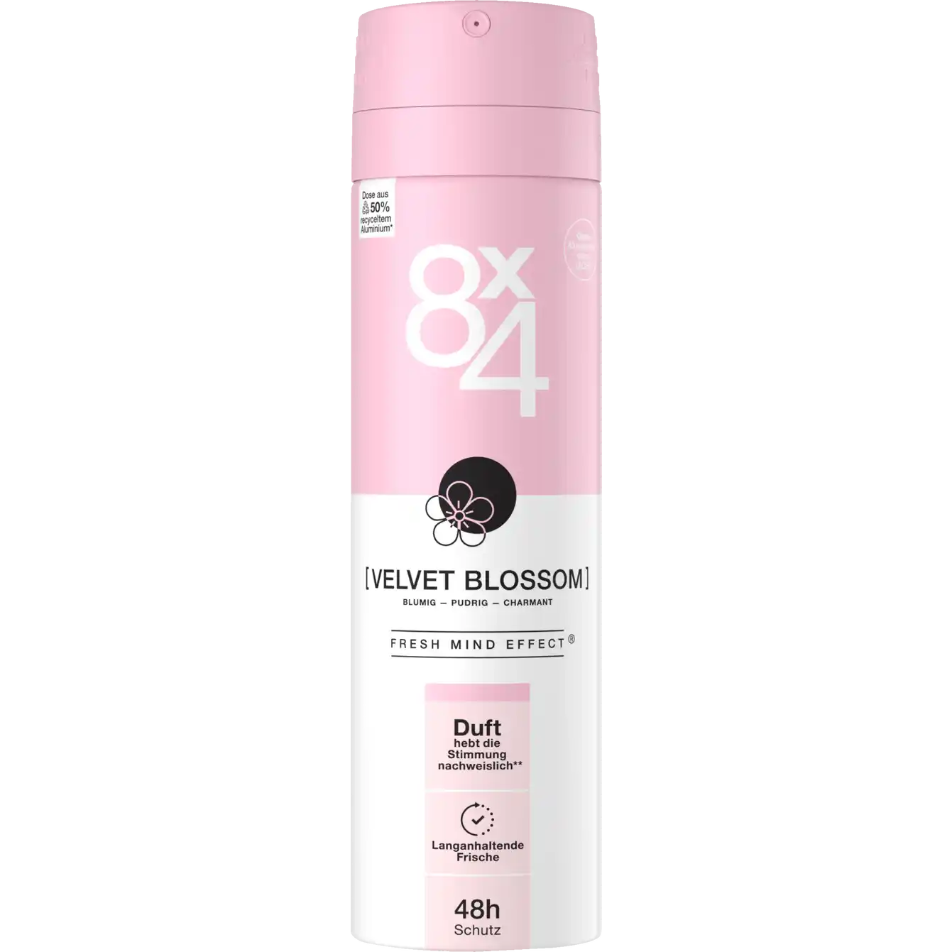 8x4 Deodorant spray No. 3 Velvet Blossom 150 ml