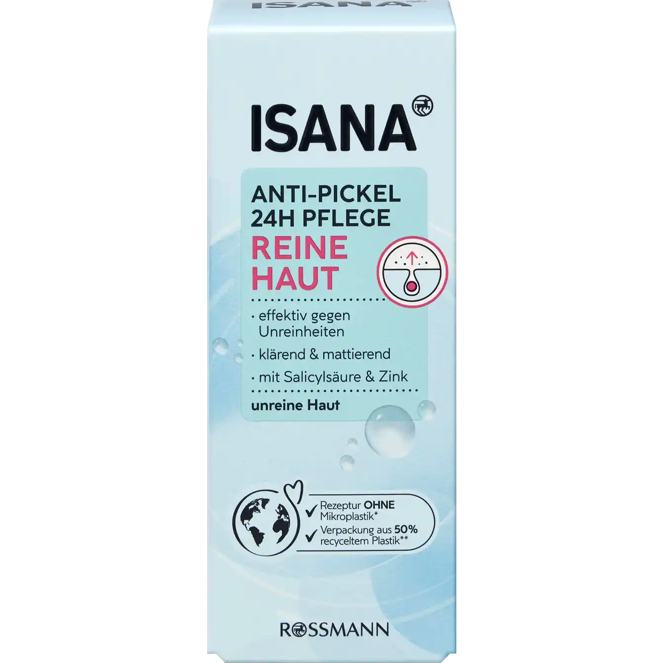 ISANA Pure Skin Anti-Pimple 24h Moisturizer 50 ml