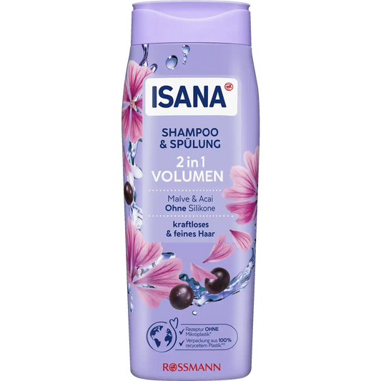 ISANA Shampoo & conditioner 2in1 volume 300 ml