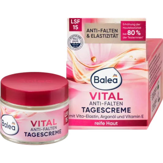 Balea Anti wrinkle face cream Vital, 50 ml