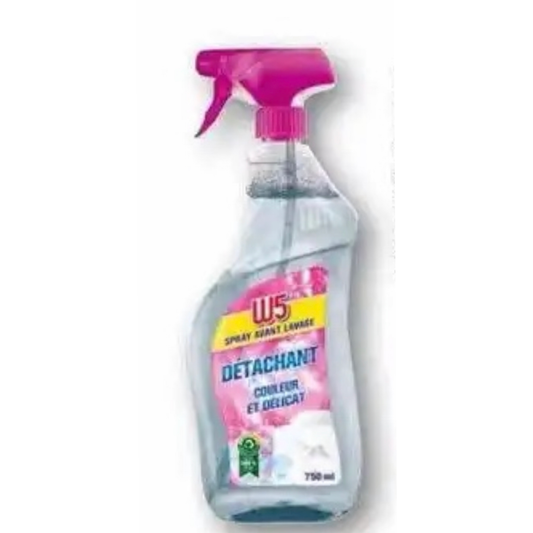 W5 spray stain remover for colours and whites 750 ml