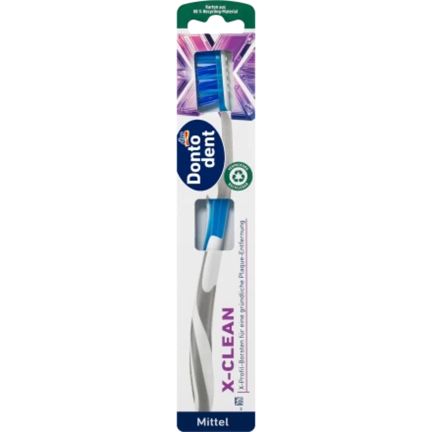 Dontodent toothbrush X-clean medium, 1 piece,