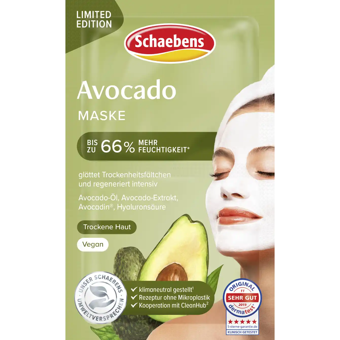 Schaebens Avocado Mask 2 x 5 ml = 10 ml