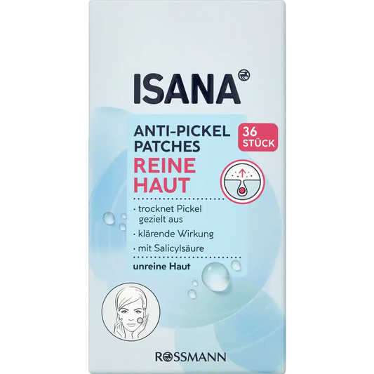 ISANA clear skin anti pimple patches 36 pieces