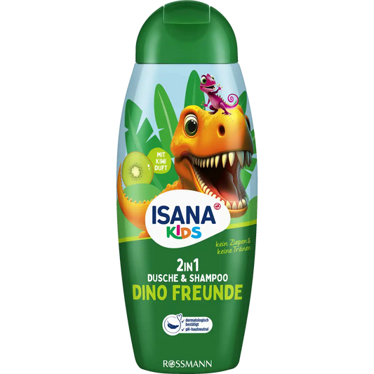 ISANA KiDS 2in1 Shower & Shampoo Dino Friends 300 ml