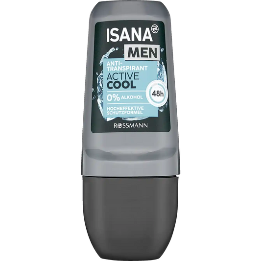 ISANA MEN Roll On Anti-perspirant Active Cool 50 ml