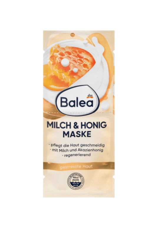 Balea Mask milk & honey, 16 ml