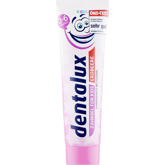 Dentalux Tooth Gel for Kids Strawberry 0-6 100 ml