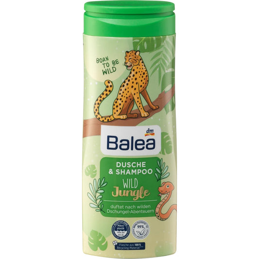 Balea Children's shower & shampoo Wild Jungle, 300 ml