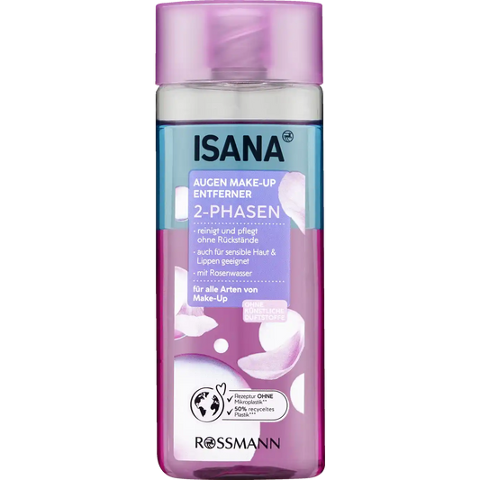 Isana Eye Make-Up Remover 2 Phases 100 ml