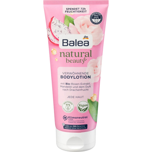 Balea Body lotion natural beauty rose & dragon fruit, 200 ml