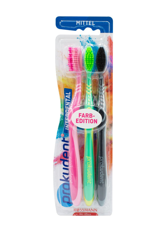 Prokudent Toothbrush Medium 3 pcs