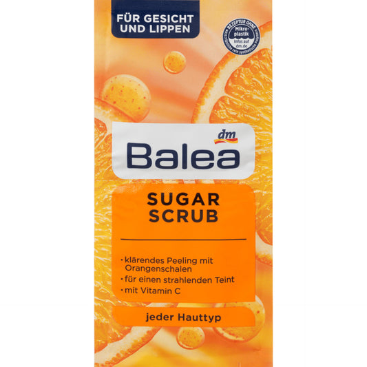 Balea Peeling Sugar Scrub Vitamin C, 16 ml