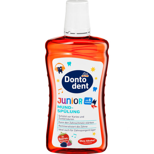 Dontodent Junior mouthwash berry, 500 ml