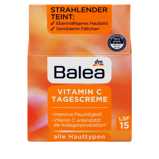 Balea Day Cream Vitamin C SPF15, 50 ml