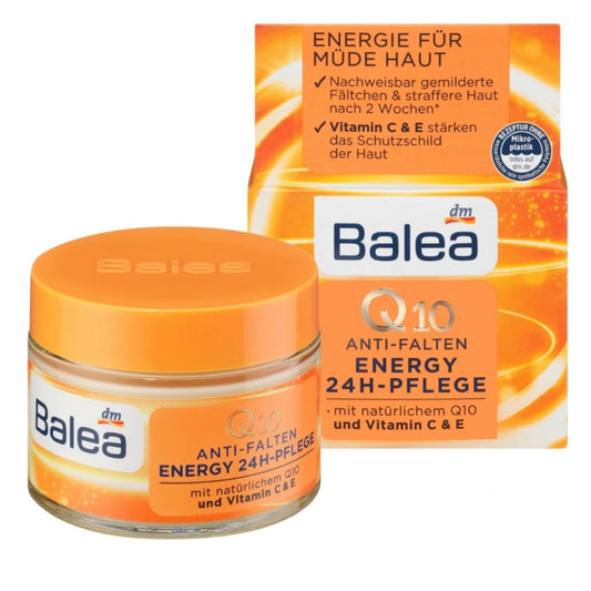 Balea Q10 Anti Wrinkle Energy 24h Care, 50 ml