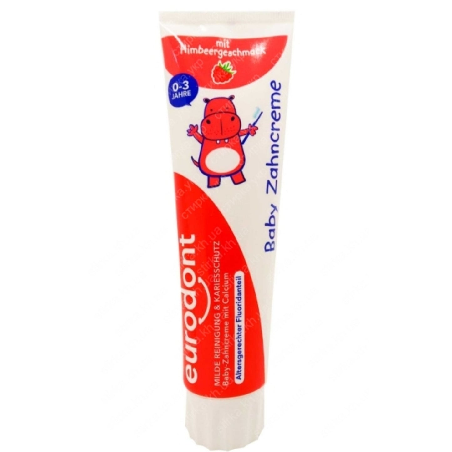 Toothpaste Eurodont Baby Raspberries 0-3 100 ml