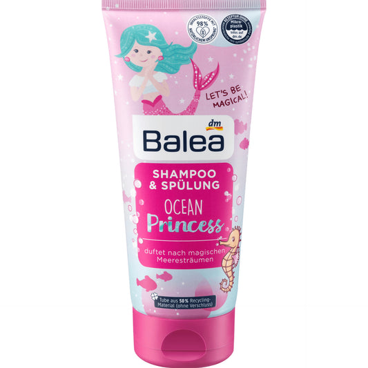 Balea Ocean Princess Shampoo & Conditioner, 200 ml