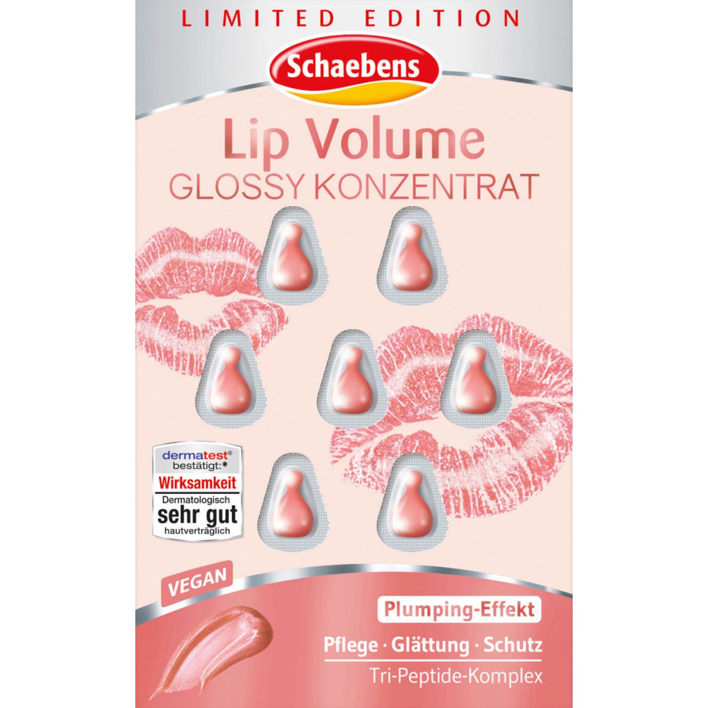 Schaebens Lip care lip volume glossy concentrate, 7 pcs