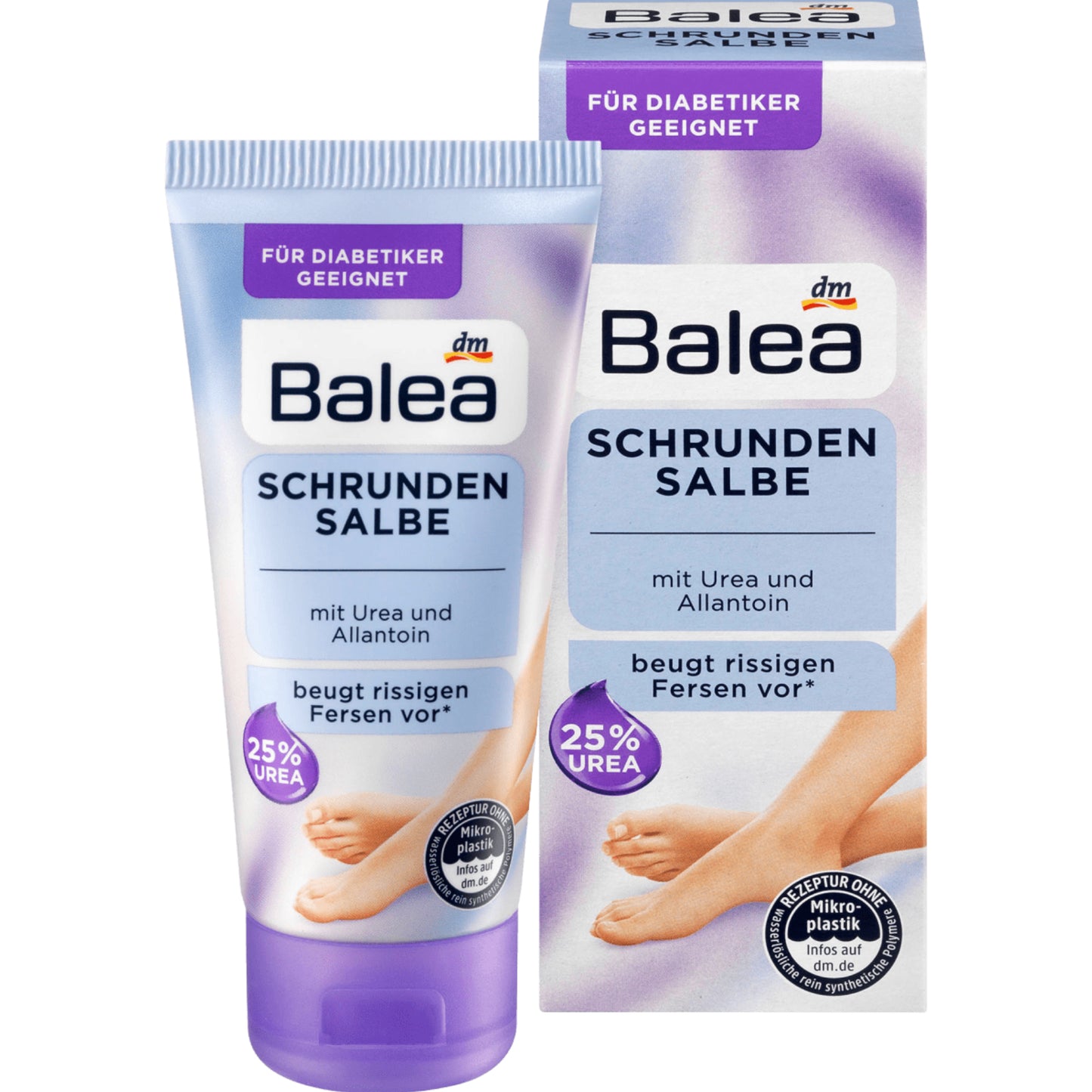 Balea Cracked ointment with 25% urea, 50 ml