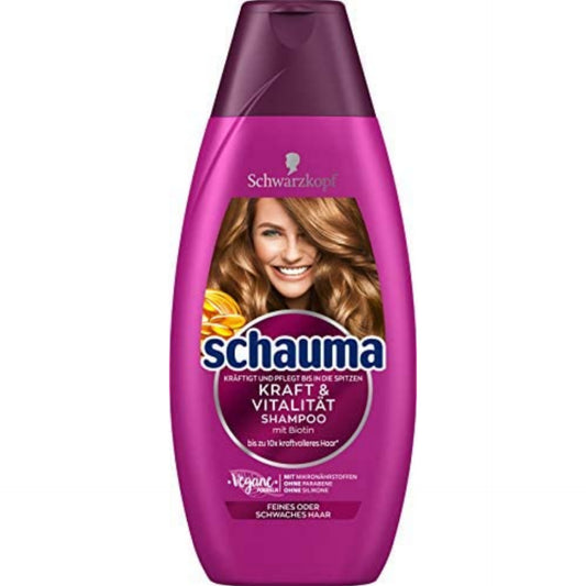 Schauma Power & Vitality Shampoo 400 ml