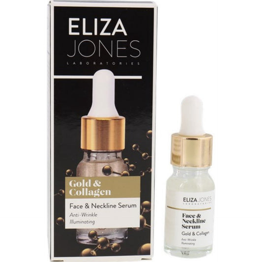 Eliza Jones - Gold & Collage, Face & Neck Anti-aging Anti-Wrinkle Serum
10 ml