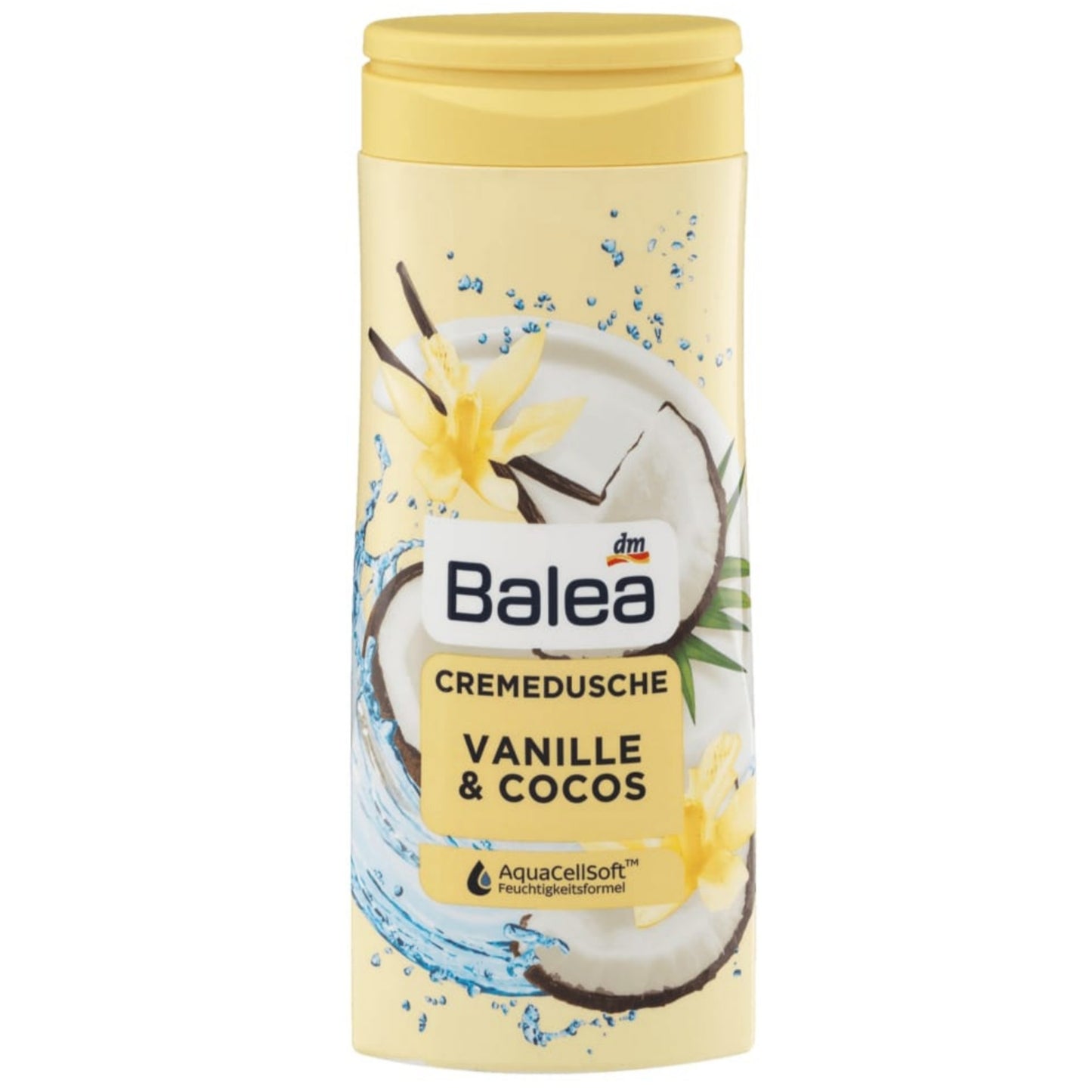 Balea Cream shower vanilla and coconut, 300 ml