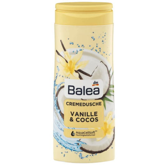 Balea Cream shower vanilla and coconut, 300 ml