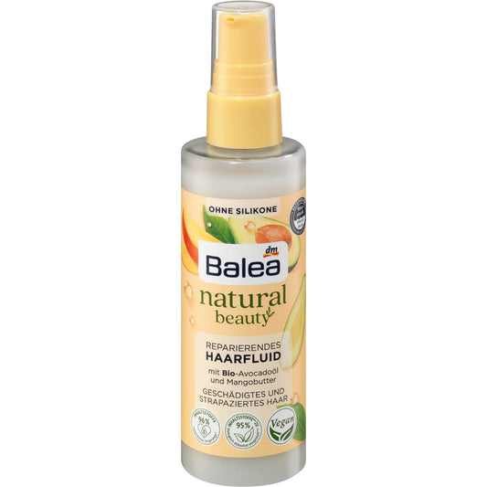 Balea Natural Beauty repairing hair fluid, 100 ml