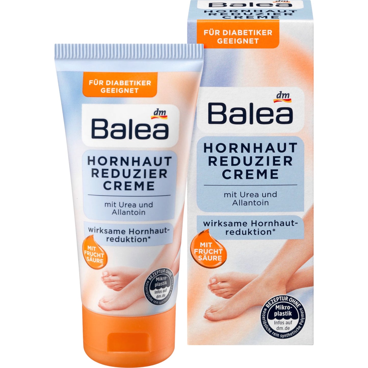 Balea Foot cream, callus reducing cream with urea & allantoin, 50 ml