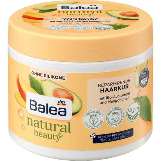 Balea Natural Beauty repairing hair mask, 300 ml