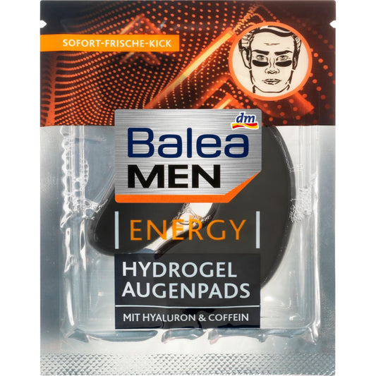 Balea MEN Energy Hydrogel Eye Pads, 2 pcs