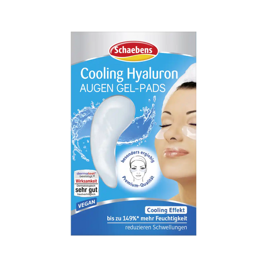 Schaebens Cooling Hyaluronic Eye Gel Pads 2 pieces