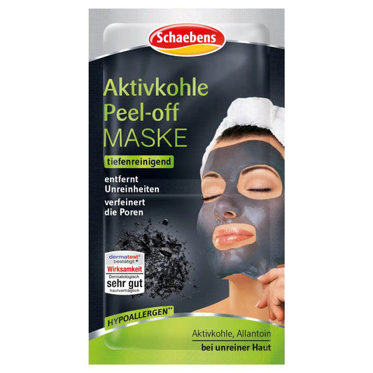 Schaebens Activated Charcoal PEEL-OFF MASK 16ml