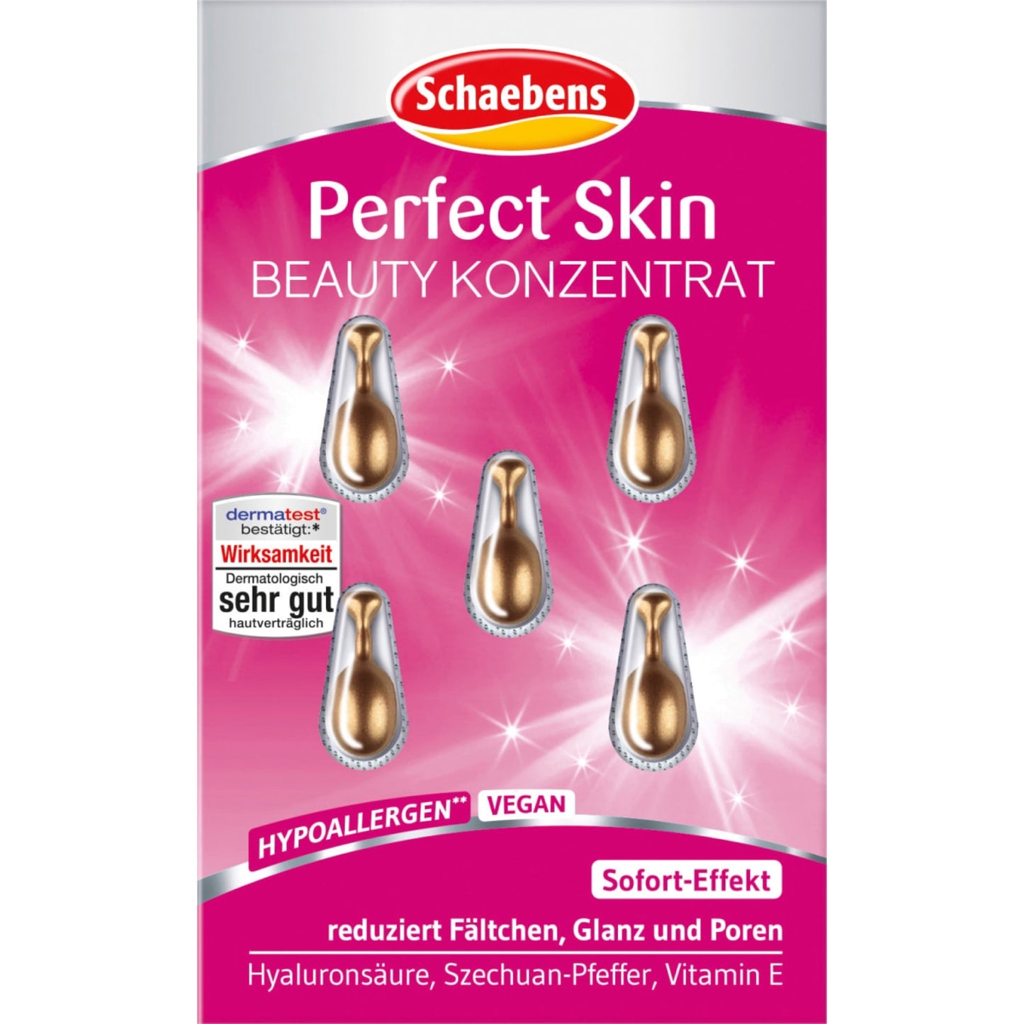 Schaebens Concentrate Perfect Skin, 5 pcs