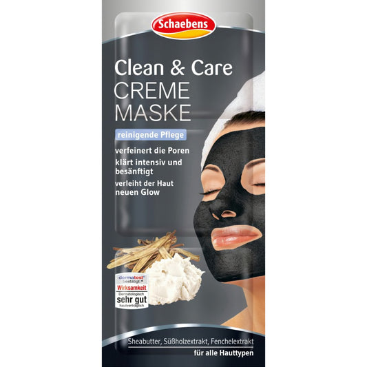 Schaebens Mask Clean & Care Cream (3 x 5ml), 15ml